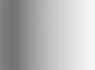 A black and white halftone rings vector texture. Ideal for use as a background image. The vector file contains a background fill layer and a texture layer to enable rapid color scheme changes.