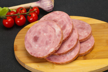 Natural ham made from pork