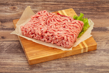 Minced meat - pork and beef