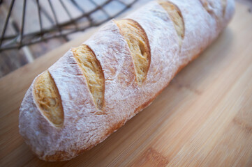 bread on a board