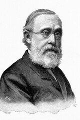 Rudolph Virchow, German physician, pathologist, biologist, writer and politician. 1821-1902.