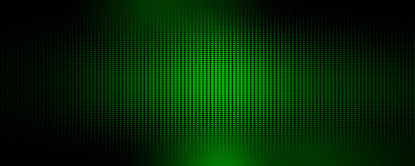 Abstract gradient dark green halftone background