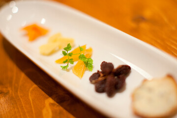 チーズの盛り合わせ