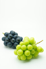 シャインマスカットとナガノパープル