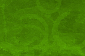 Vintage and old looking paper background. Colored green retro book cover. Ancient book page.