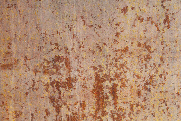 Rusted metal texture