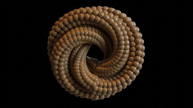 Movimiento espiral abstracto
