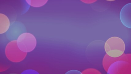 Bokeh auf lila Hintergrund