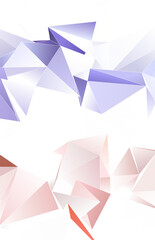 3d Triangles, abstract  background. Design wallpaper.