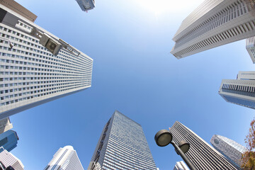 新宿の高層ビル群