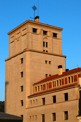 Fototapeta na wymiar Classic residential building in Bilbao