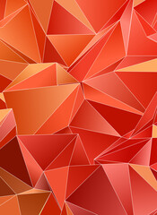 3d Triangles, abstract  background. Design wallpaper.