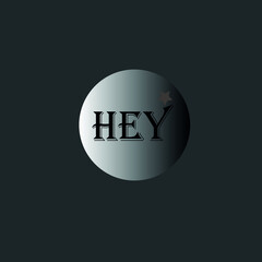 HEY. hey icon, hey logo