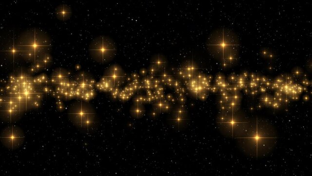 magic fairy dust flares flying particles
