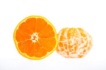 Fototapeta na wymiar fresh and delicious fruit isolated on white background 