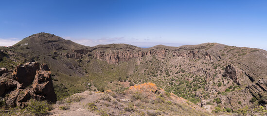 Dormant volcano of the Canary Islands