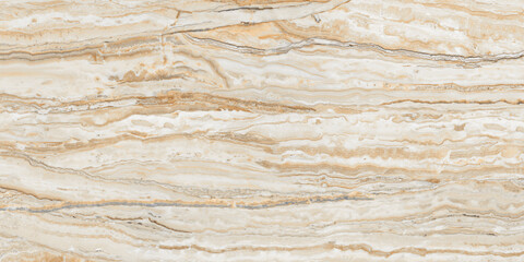 Plakat beige color stone texture travertine marble with natural veins