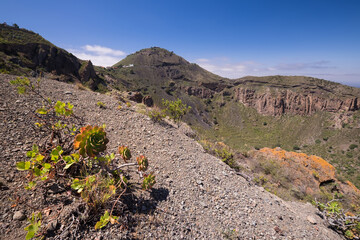 Dormant volcano of the Canary Islands