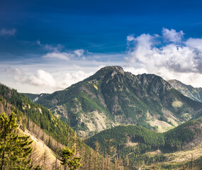 Kominiarski Wierch in Tatra Mountains Range