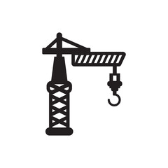 Fototapeta na wymiar Crane sign symbol logo design template