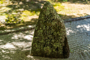 stone on the sand
