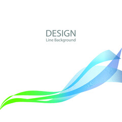 Wave Abstract vector background, Transparent waved lines for brochure, website, flyer design.