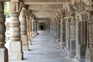 Obraz premium ancient hindu temple stone architecture