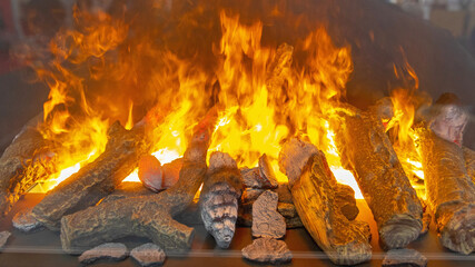 Fire Smoke Logs