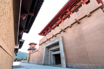 Qin and Han ancient city park, Guizhou, China.