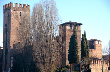 Verona is one of the most romantic cities in Italy. The walls of the Castelvecchio museum are...