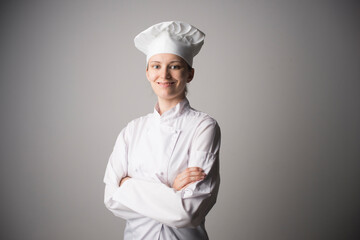 Chef, cook or baker woman
