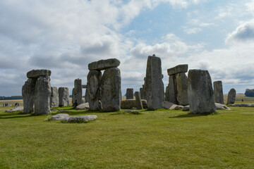 Fototapeta premium sunny close up of stonehenge