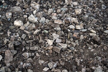 Stones close-up. Background for design and presentations.