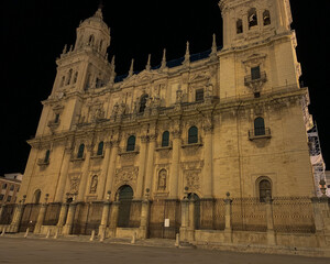 Fachada de la Catedral de Jaén 