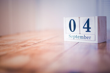 4 September - 4th of September - Happy Birthday - National Day - Anniversary