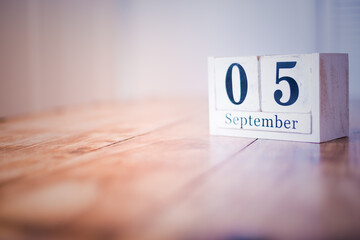 5 September - 5th of September - Happy Birthday - National Day - Anniversary