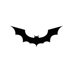 Bat clip art, it can be used as element of logo, icon etc