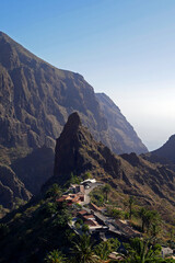 Fototapeta na wymiar Masca village, tourist attraction of Tenerife, Spain.