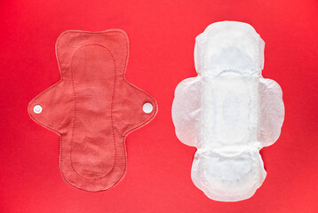 Natural cotton women daily sanitary pad