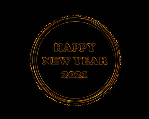 premium quality label for happy new year background
