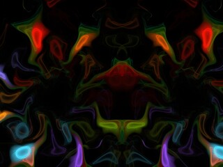 Imaginatory fractal background Image