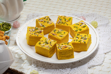 Soan Halwa or Sohan Papri