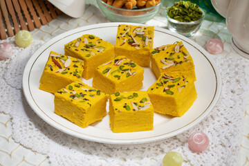 Soan Halwa or Sohan Papri