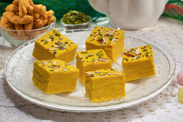 Soan Halwa or Sohan Papri
