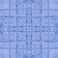 Japanese Triangles. Clouds Tie Dye Design. Brush 