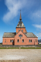 Church from 1902 at Nørre Vorupør, Thy, Denmark