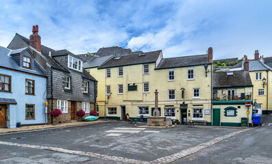 The Cornwall village of Cawsand on the Rame peninsula