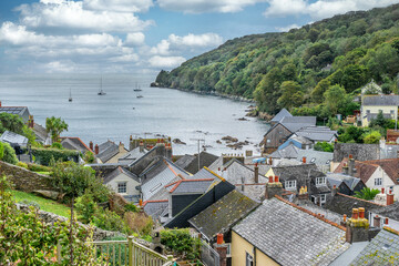 Cawsand on the Rame Peninsula in Cornwall UK