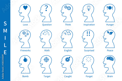 Fototapete 頭脳 脳 心理 アイコン 心理学 頭 Ai It 知識 知恵 機械 素材 イラスト ベクター Eps Sozyer