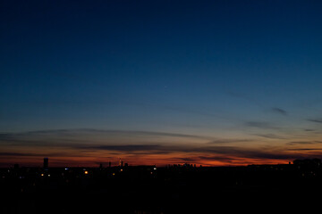 Crepuscule, nuit, Paris